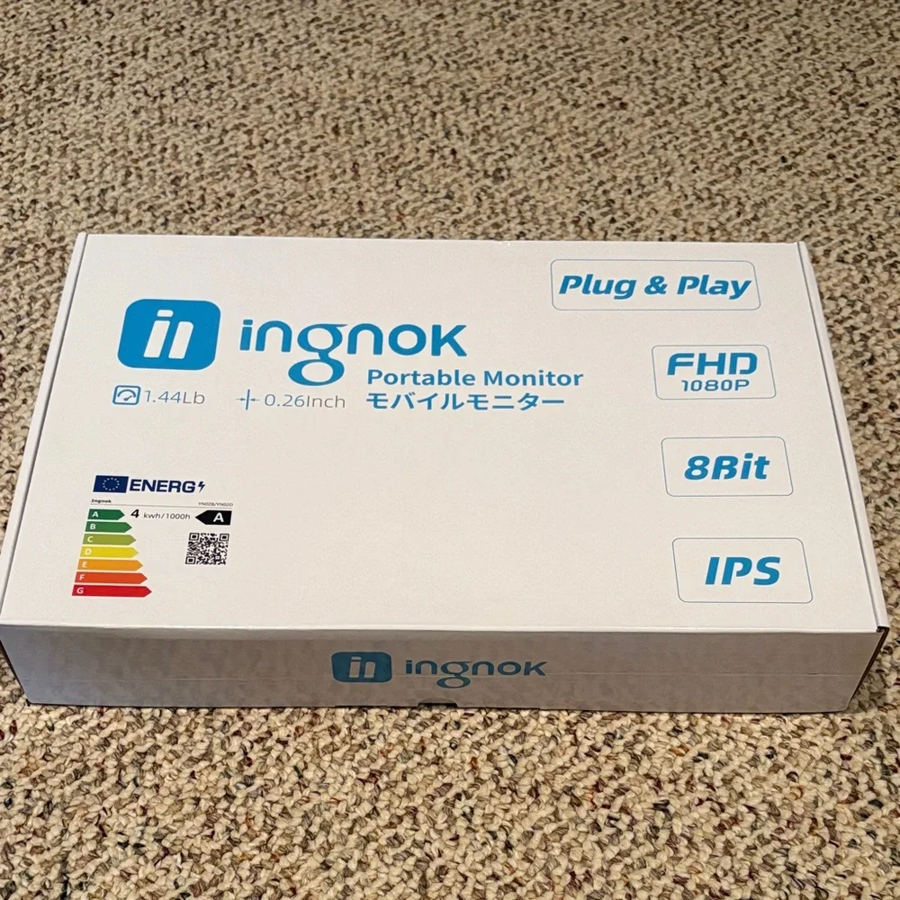 Ingnok Portable Monitor Box. NO MONITOR
